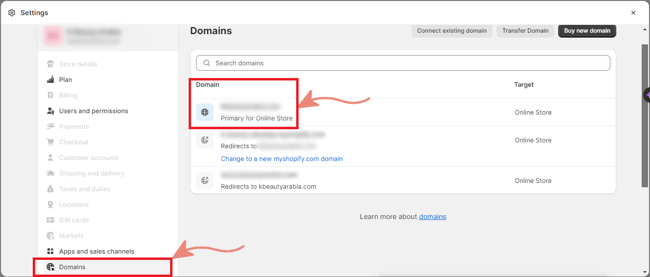 shopify-configuración-de-dominio