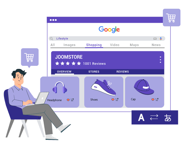 Übersetzen Sie Ihren Google Merchant Center-Produkt-Feed