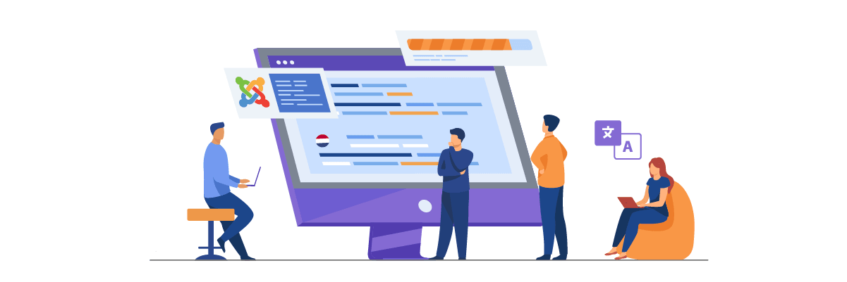 Процесс перевода: собственный перевод Joomla 5 и автоматический перевод Cloud AI