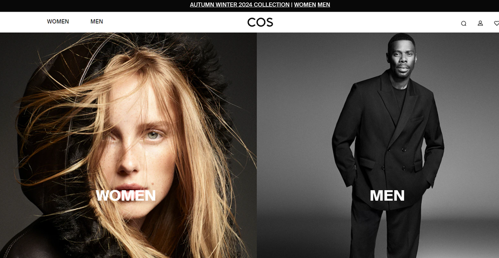 Top 25 Fashion Website Design til inspiration